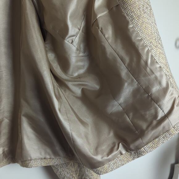 Vintage Virgin Wool Pendleton Dutton Down Jacket Geometric Lined Women's 20W - Picture 11 of 13